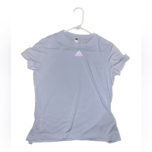 NWOT Adidas HEAT.RDY Shirt - Light Blue